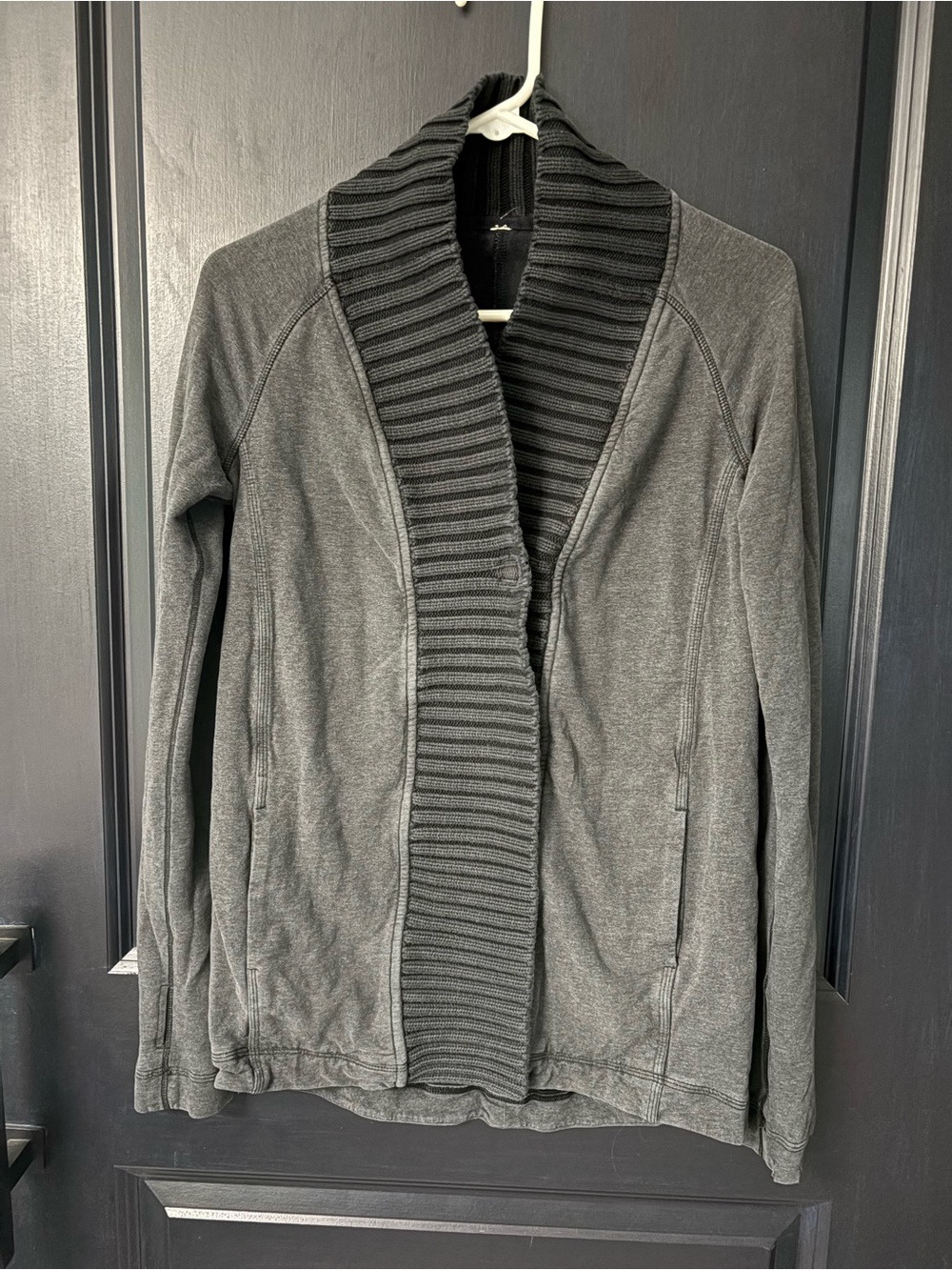 Lululemon Bliss Break Sweater Sweater Wrap Small FLAW ON SLEEVE